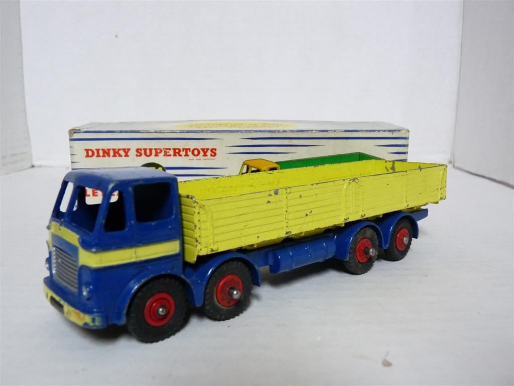 934 LEYLAND OCTOPUS 2-TONE 8-WHEEL HIGH SIDED WAGON  Details about   DINKY SUPERTOYS no