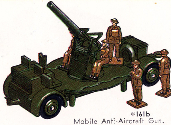 dinky military vehicles list