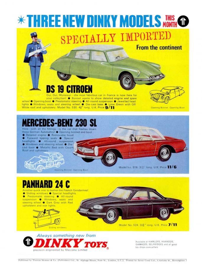 24c/24cp and 522 Citroën DS 19 (1956-19..) and 530 Citroën DS 19 berline  1963 (1964-70) and DS 23 berline 1969 (1976-78) (2)